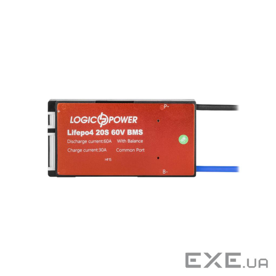 BMS плата LP LiFePO4 60V 20S Dis 60A Ch 30A (19605)
