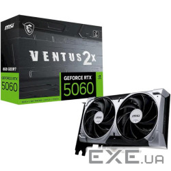 Відеокарта MSI GeForce RTX 5060 8G Ventus 2X