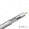 Кабель телевізійний FinMark RG-690, CU, double shielding, 100м (F690BVcu-WB_ (F690BVcu-WB white/100)