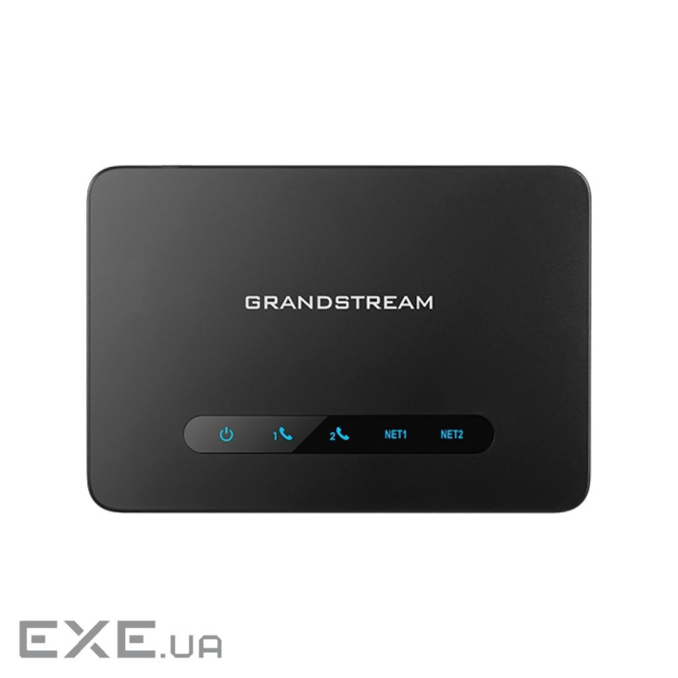 HandyTone HT812 v2, Analog telephone adapter, 2x FXS, 1x LAN, 1 WAN, 10/100, 12V0.5A PSU