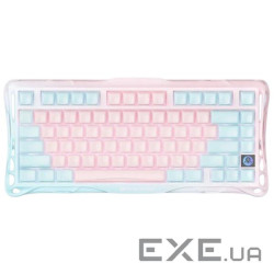 Ігрова клавіатура GravaStar Mercury K1 Lite 80key GravaStar x BSUN Grey WL/BT/USB (GSK1LITE PM MINT)