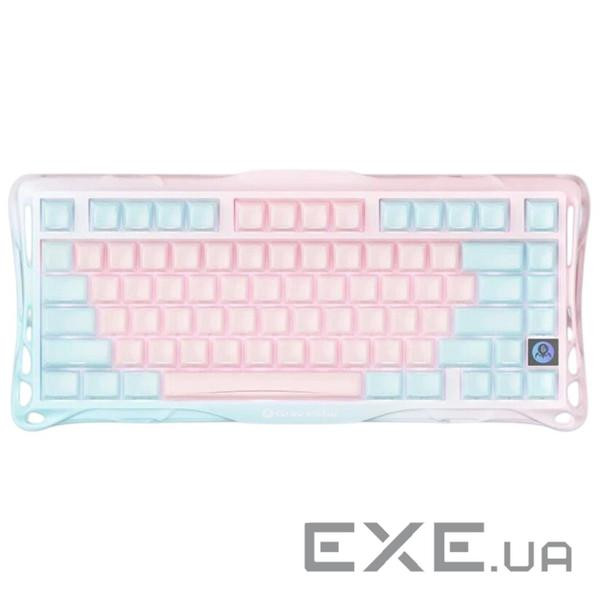 Ігрова клавіатура GravaStar Mercury K1 Lite 80key GravaStar x BSUN Grey WL/BT/USB (GSK1LITE PM MINT)