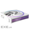 Корпусний вентилятор Zalman ZM-DF120 ARGB, 120мм, 800-2300rpm, 4pin, PWM, 3pin+5VARG (ZM-DF120WHITE)
