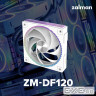 Корпусний вентилятор Zalman ZM-DF120 ARGB, 120мм, 800-2300rpm, 4pin, PWM, 3pin+5VARG (ZM-DF120WHITE)