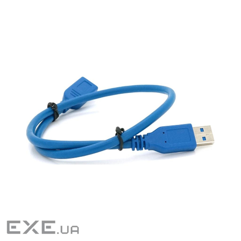 Дата кабель USB 3.0 AM/AF 0.5m blue Voltronic (YT-3.0AM\AF-0.5BL) (YT-3.0AM\AF-0.5BL)