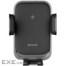 Автодержатель с Беспроводной Зарядкой Proove Nitro Charge 15W matte black (WHNC15002005)