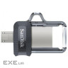 Накопичувач SanDisk 128GB USB 3.0 Ultra Dual Drive m3.0 OTG (SDDD3-128G-G46)