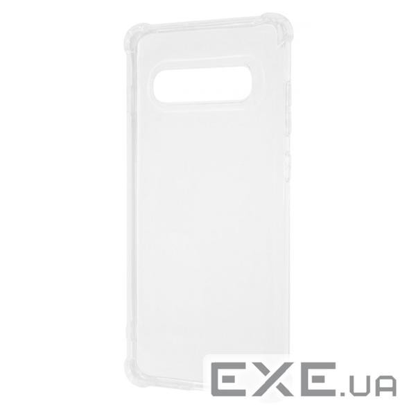 Чохол WXD Силікон 0.8 mm HQ Samsung Galaxy S10 Plus (G975F) clear (37158)