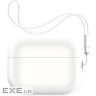 Чохол ArmorStandard Silicone Case with straps для Apple Airpods Pro 2 White (ARM68618)