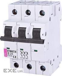 Автоматичний вимикач ETIMAT 10 3p D 25А (10 kA) (2155718)