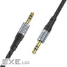 Аудiокабель HOCO UPA26 AUX Fresh audio cable, 1m Black (6942007608800)