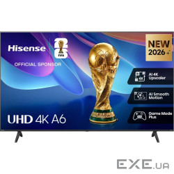 Телевізор HISENSE 50A6S