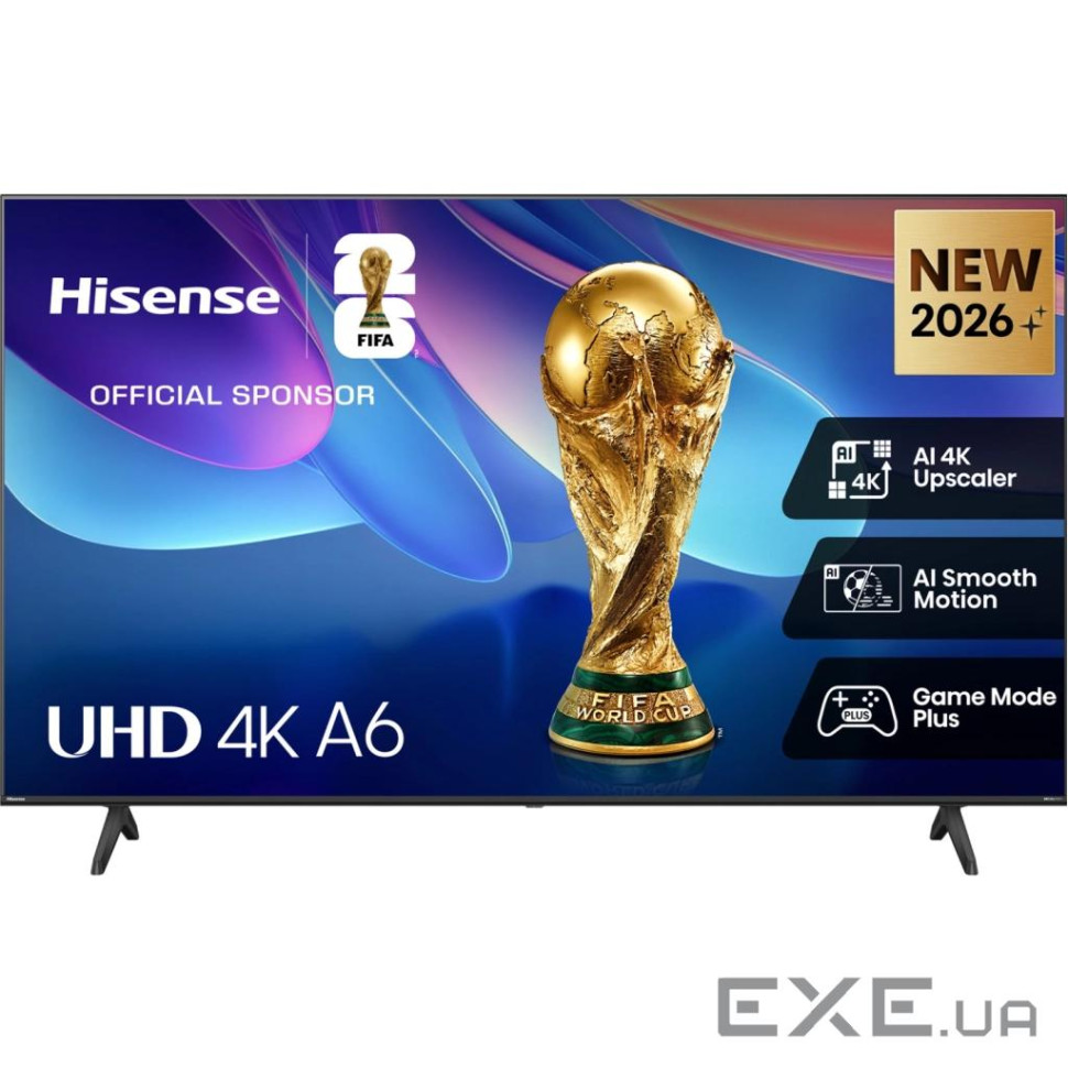 Телевізор HISENSE 50A6S