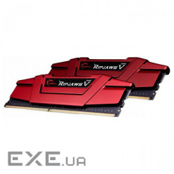 Оперативна пам'ять G.SKILL Ripjaws V Blazing Red DDR4 2400MHz 8GB Kit 2x4GB XMP (F4-2400C17D-8GVR)