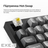 Клавіатура бездротова Keychron K10 Max Keychron Super Banana Switch Black RGB (K10M-H4-UA)