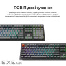 Клавіатура бездротова Keychron K10 Max Keychron Super Banana Switch Black RGB (K10M-H4-UA)