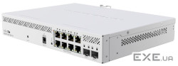Комутатор мережевий Mikrotik CSS610-8P-2S+IN