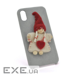 Накладка Angel пухнаста iPhone X (13620)