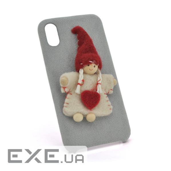 Накладка Angel пухнаста iPhone X (13620)