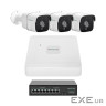 Комплект відеоспостереження на 3 камери GV-IP-K-W86/03 5MP (29479)