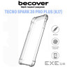 Чохол до мобільного телефона BeCover Anti-Shock Tecno Spark 20 Pro Plus (KJ7) Clear (711172)