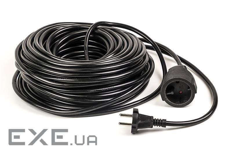 Подовжувач POWERPLANT JY-3021/ 50 Black 50м (PPEA16M500S1)