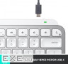 LOGITECH MX Keys Mini For Business - PALE GREY - US INT"L - 2.4GHZ/BT - INTNL-973 (920-010609)