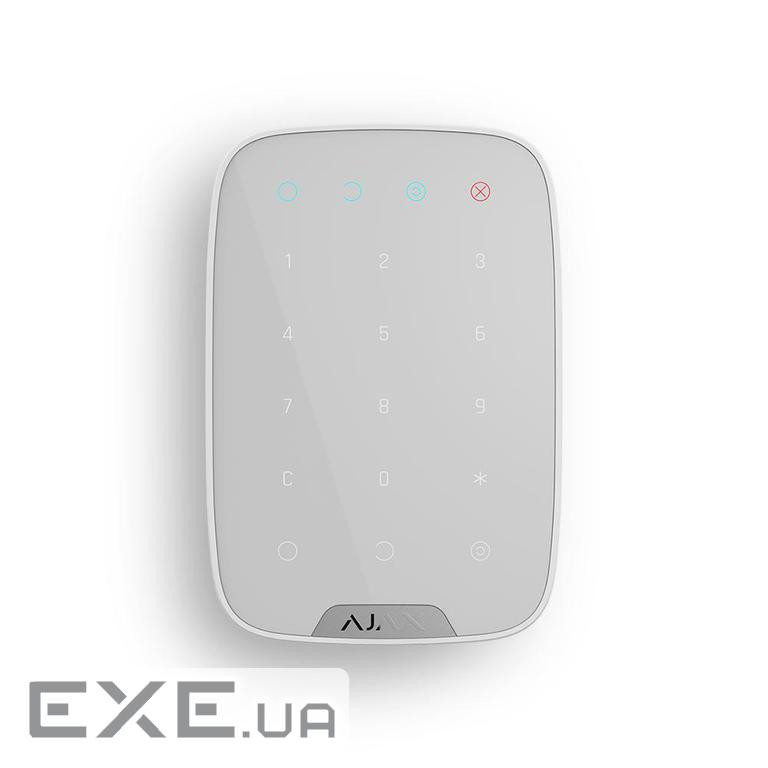 Клавіатура до охоронної системи Ajax KeyPad white (5652)