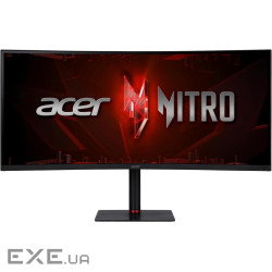 Монiтор TFT ACER 34" XV345CURX0bmiipphx (UM.CX5EE.001) 21:9 VA Curved WQHD 200Hz 10bit HDMI DP HAS M