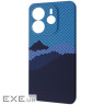 Чехол WAVE Gleam Case Xiaomi Redmi Note 14 4G (European) blue mountain (64575 blue mountain)