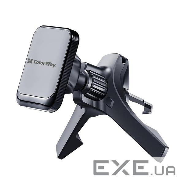 Універсальний автотримач ColorWay Magnetic Air Vent-6 (360 rotation) Gray (CW-CHM16-GR)