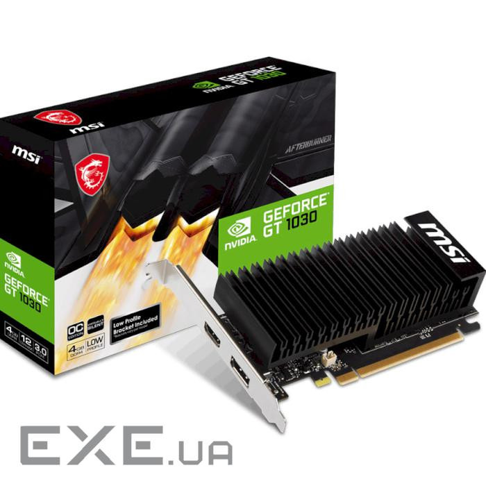 Відеокарта MSI GeForce GT 1030 4GHD4 LP OC (V812-037R)
