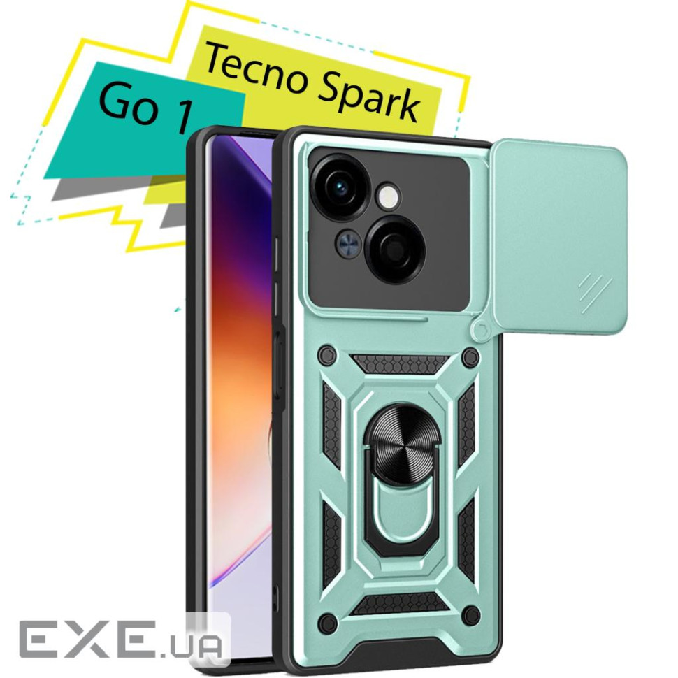 Чохол до мобільного телефона BeCover Military Tecno Spark Go 1 (KL4) Dark Green (713679)