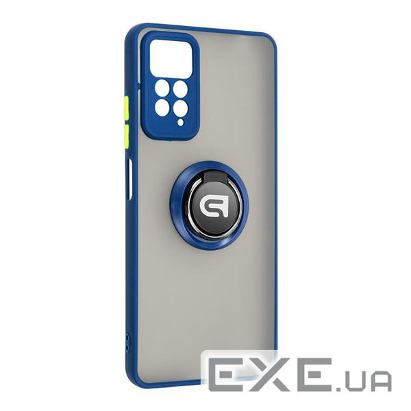 Чохол-накладка Armorstandart Frosted Matte Ring для Xiaomi Redmi Note 12 Pro 4G Navy Blue (ARM68384)