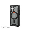 Чохол UAG для iPhone 16, Plasma XTE MagSafe, Black/Orange (114476114097)