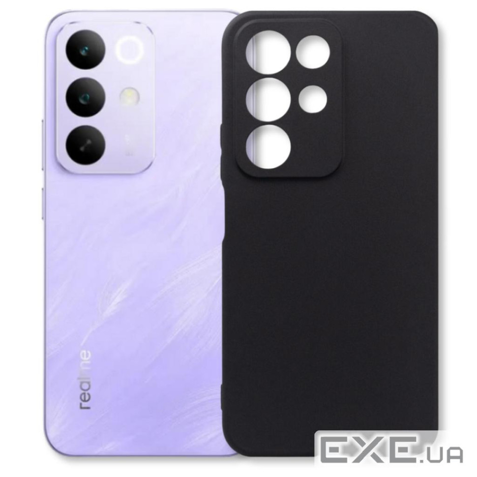 Чохол до мобільного телефона BeCover Realme C85 Pro Black (715041)