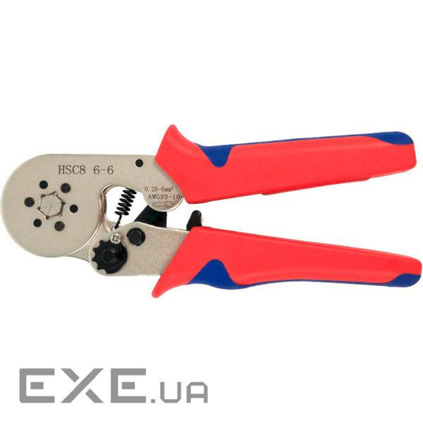 Крімпер для обтиску втулкових наконечників CINLINELE HSC8 6-6 0.25-6 мм2 Blue (HCS8 6-6+VE460) 2 Blue (HCS8 6-6+VE460)
