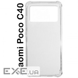Чохол для моб. телефону BeCover Anti-Shock Xiaomi Poco C40 Clear (707890)