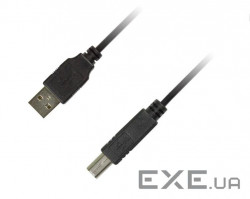 Кабель Piko USB-USB Type-B V 2.0 (M/M), 1.8м, чорний (1283126474033)