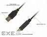 Кабель Piko USB-USB Type-B V 2.0 (M/M), 1.8м, чорний (1283126474033)