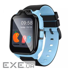 Дитячий смарт годинник Hoco Y104, 4G, GPS, Wi-Fi, HD камера, 1.69" HD-дисплей, (Hoco Y104B)