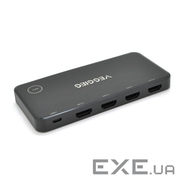 HDMI свитч 4→1 VEGGIEG V-HD04 (YT-S HDMI4k*2k-V-HD04)