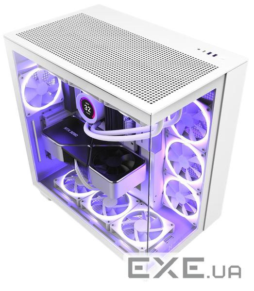 Корпус NZXT H9 Flow Matte White (CM-H91FW-01)