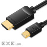 Кабель Vention mini DisplayPort - HDMI (M/M), 1.5 м , Black (HAHBG)