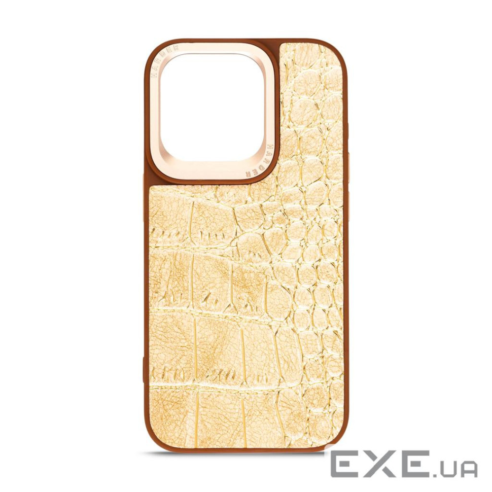 Чохол до мобільного телефона Harder Crocosaur Apple iPhone 14 Pro Beige (ARM76721)