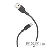 Кабель HOCO X25 Soarer USB-A to Type-C 1м Black (6957531080145)