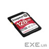 SDXC (UHS-II U3) Kingston Canvas React Plus 128Gb class 10 V60 (R280MB/s, W150MB/s) (SDR2V6/128GB)