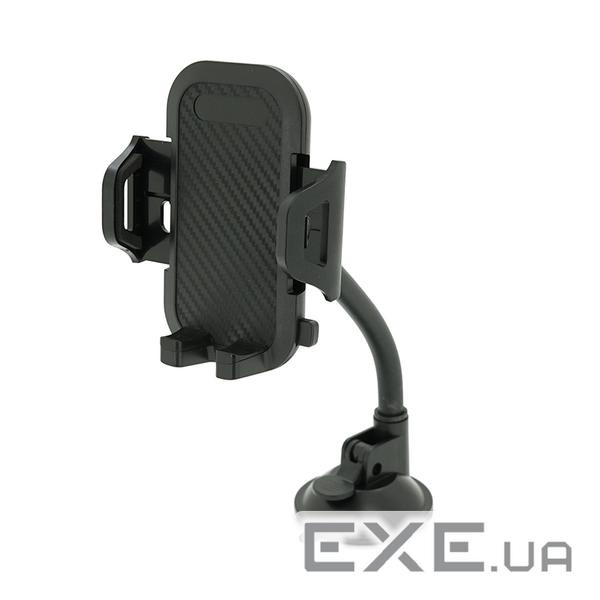 Автоутримувач HOSE H-XP335, присоска на скло, затискач 45-90мм , Box