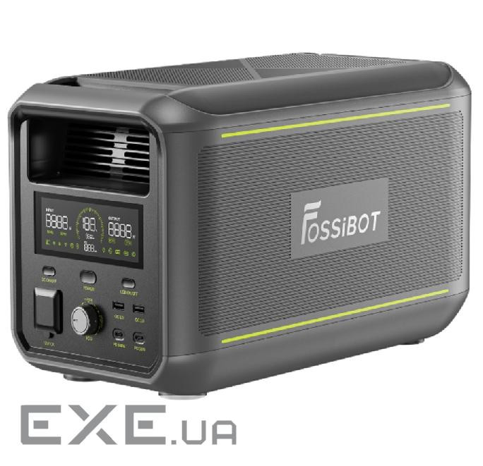 Портативна зарядна станція FOSSiBOT F3000, 3000W / 2048Wh LiFePO₄, MPPT 1200W max, DC-12V, Car port-