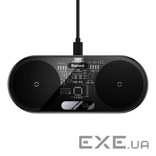Зарядний пристрій Baseus 20W Digital LED Display (WXSX010101)